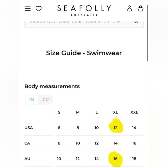 SEAFOLLY Women's V-Band Retro Black Bathing Suit Bottom, US Size 12, NWT - Picture 9 of 9